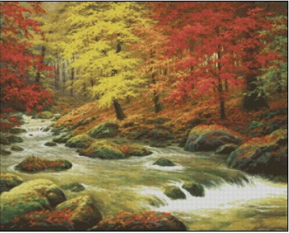 (image for) Autumn in Boulder Creek